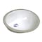 Nantucket Sinks 15 Inch X 12 Inch Undermount Ceramic Sink In White UM-15x12-W - alternate 3